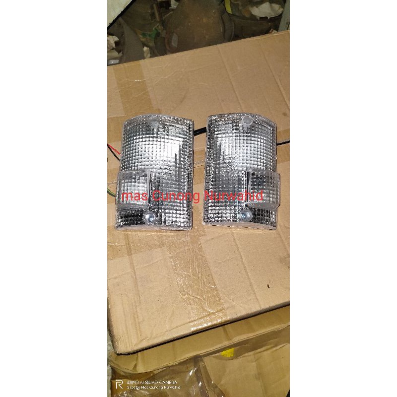 Lampu kota sein sen L300 depan putih bening variasi 1set