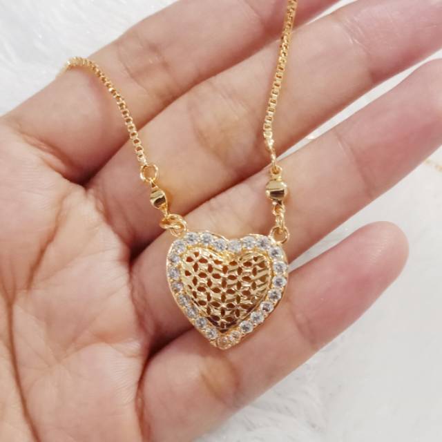 KALUNG KOYEK XUPING LAPIS EMAS 18K