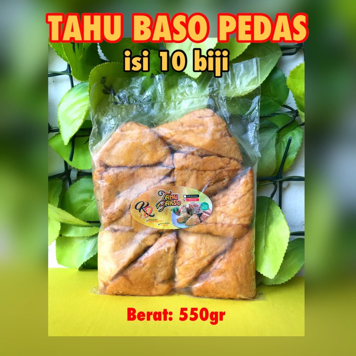 

tahu baso rasa pedas isi 10 pcs