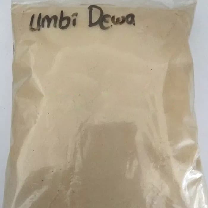 

Umbi Dewa Bubuk 250 gram (1/4kg ) / Bubuk Asli Murni Terjamin Kwalitas