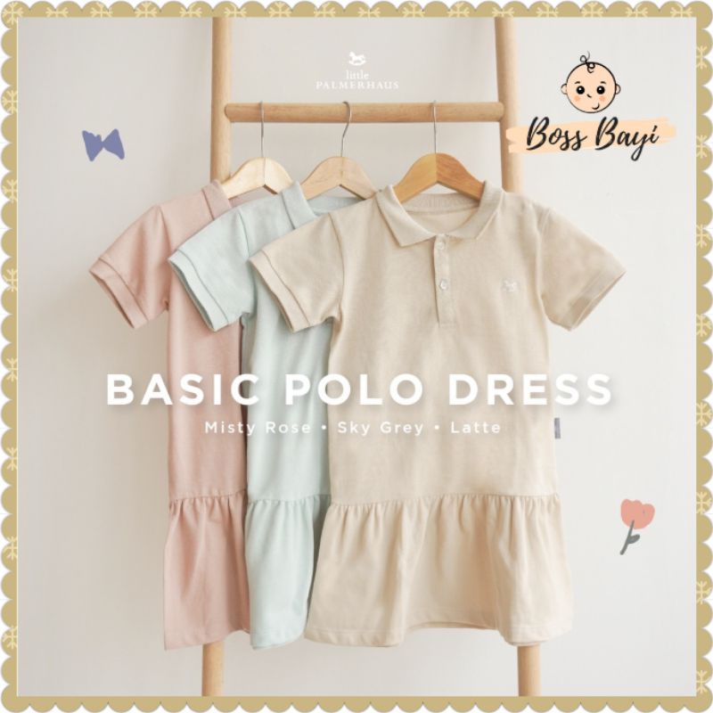 LITTLE PALMERHAUS - Basic Polo Dress Anak