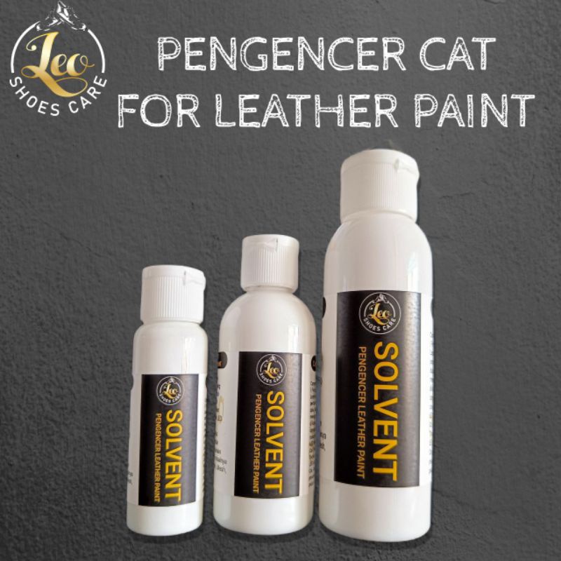 Pengencer Cat Leather Paint Leo - Thinner - Reducer