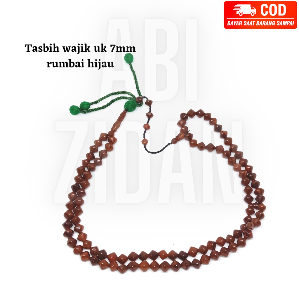 tasbih kokkah kaokah kaukah koka kaoka asli original model wajik rumbai uk 7