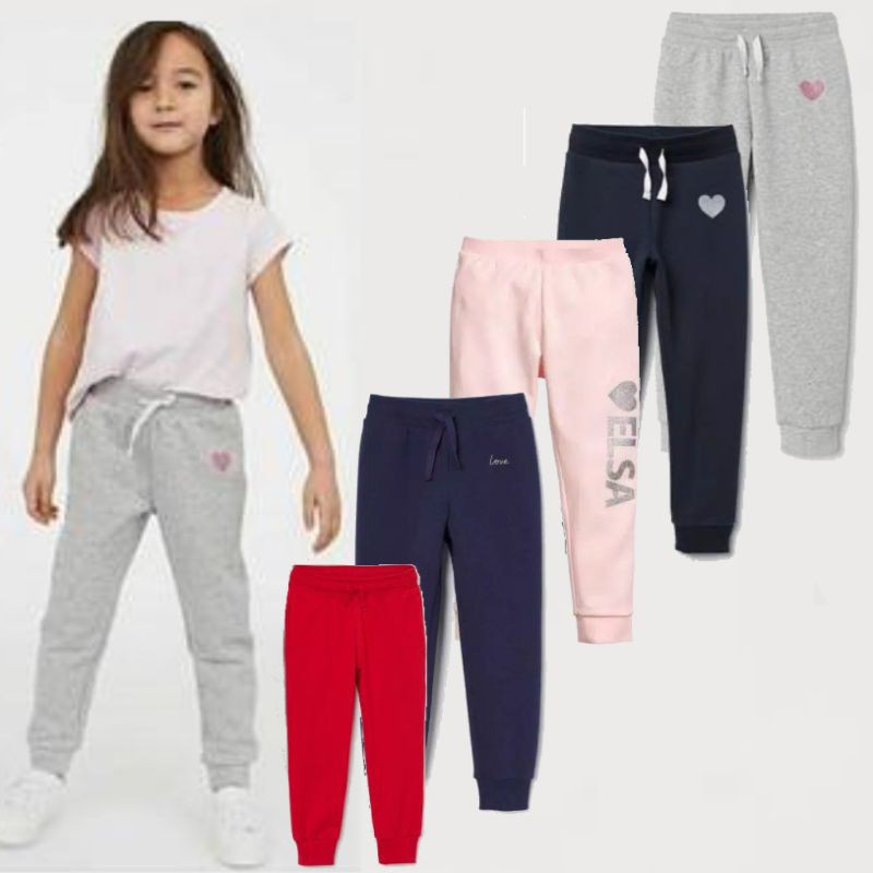  Jogger  anak  CEWEK h  m  1 2 3 4 5 6 7 8 9 10 tahun Shopee 