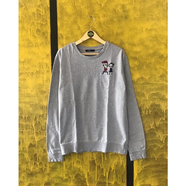 crewneck evisu second