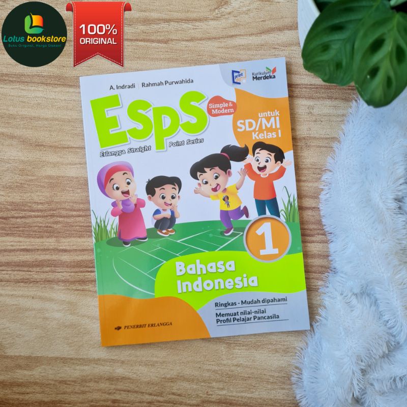 Jual ESPS Bahasa Indonesia SD Kelas 1 - Kurikulum Merdeka - Buku ...