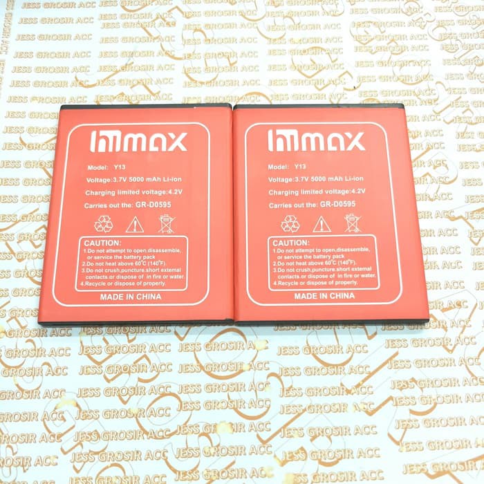 Baterai Battery Batre Double Power IC PROTECTION HIMAX Y13 HIMAX M1