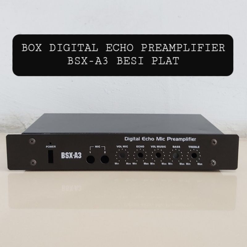 BOX DIGITAL ECHO PREAMPLIFIER BSX-A3 BELL BESI PLAT