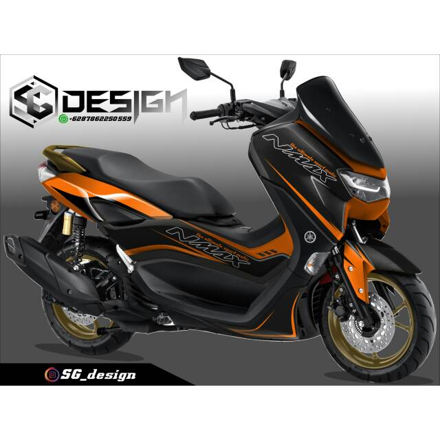 Sticker nmax new 2020 / decal nmax full body / nmax new