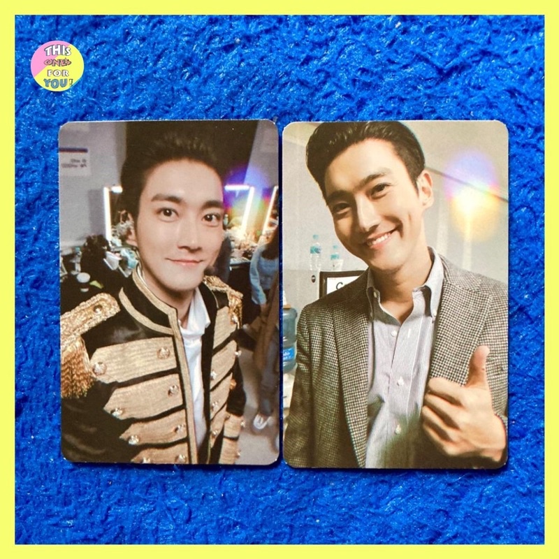 [READY] SIWON OFFICIAL PHOTOCARD ELF ACE WELCOME KIT LYSN FANCLUB PC SUPER JUNIOR 2019