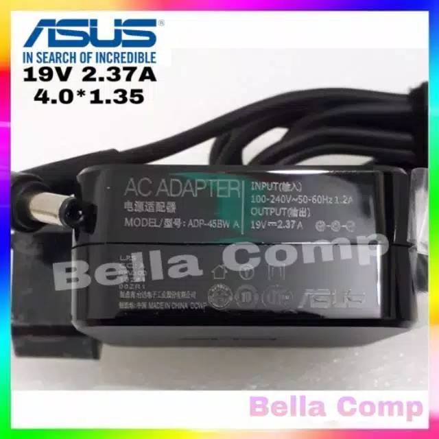 adaptor charger Asus VivoBook X441 X441SA X441SC X441U 2.37a 4.0x1.35m