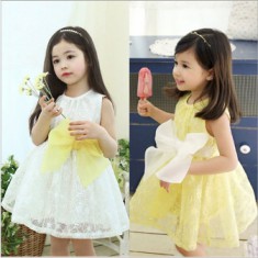 Dress Anak Brokat / Dress Pita Brokat
