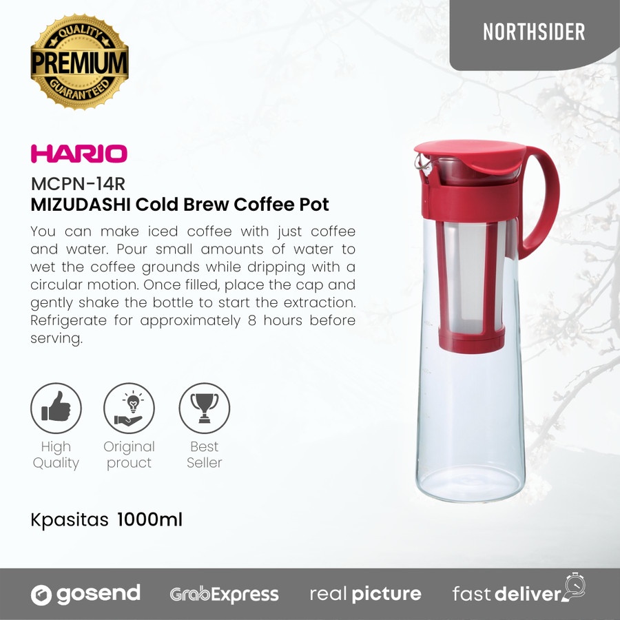 HARIO MIZUDASHI COLD BREW COFFEE POT 1000ML