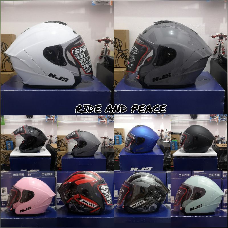 Njs Kairoz helm half face original-3