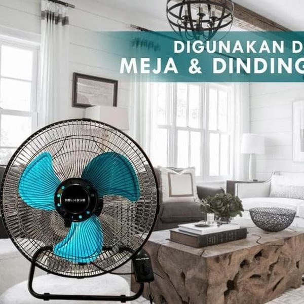 Welhome Kipas Angin Meja / Kipas Dinding TORNADO BESI 10 inch WH-1062M PROMO