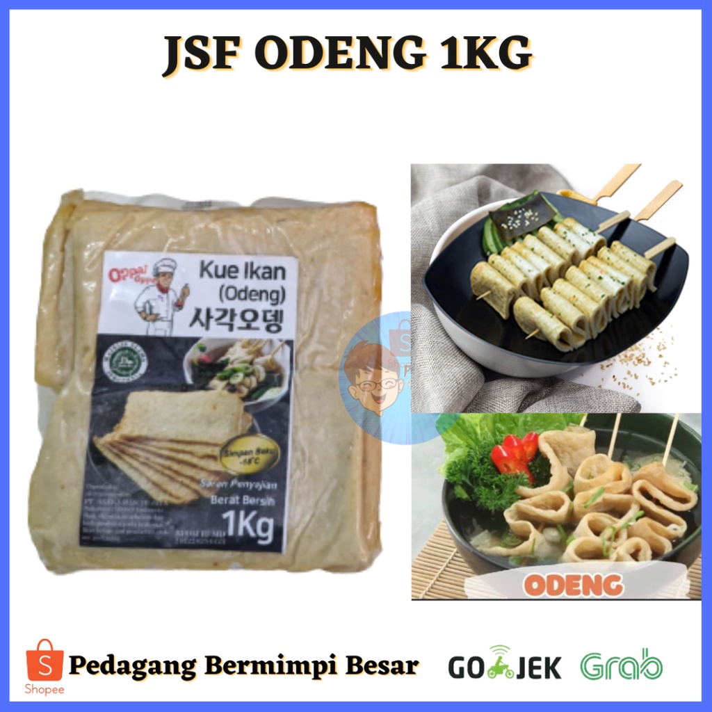 JSF ODENG 1KG/ ODENG 1KG/ Eomuk Korean Fish Cake 1kg