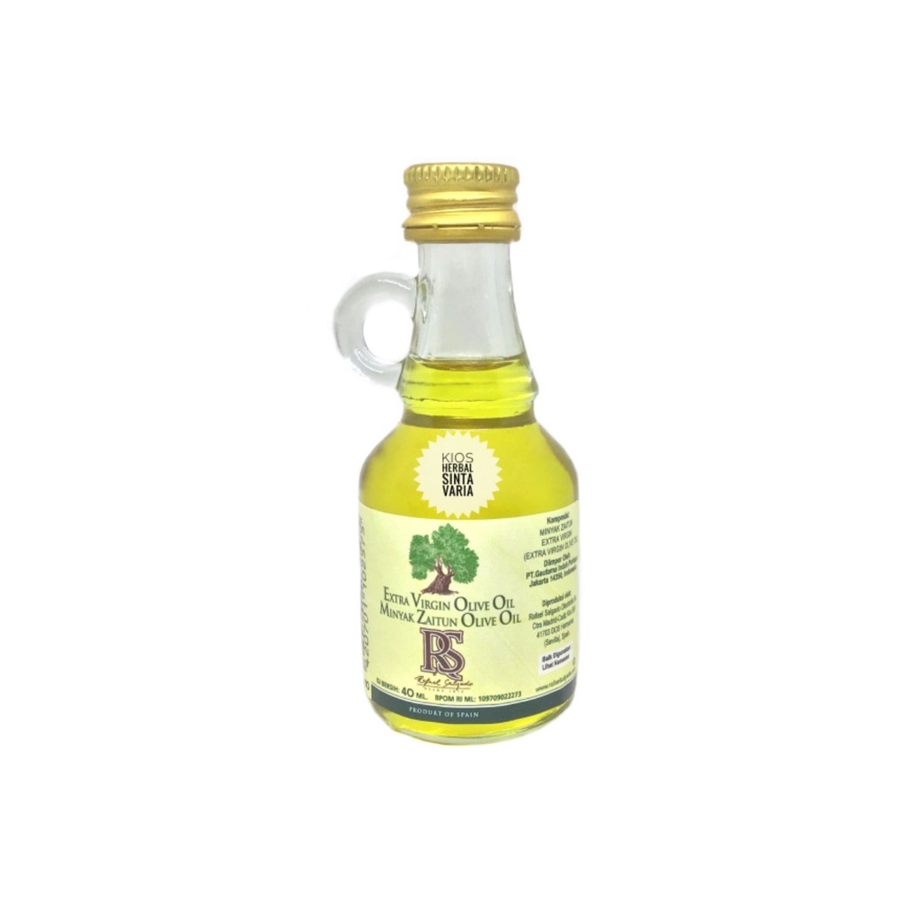 Minyak zaitun Rs Rafael 40ml,minyak zaitun,olive oil,virgin oil