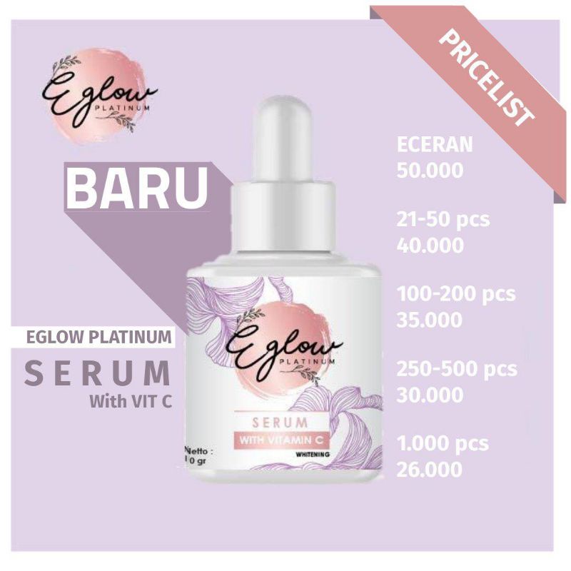 SERUM EGLOW PLATINUM BPOM
