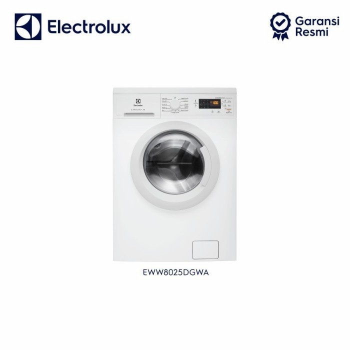 Produk Terbaru Eww8025Dgwa Electrolux Mesin Cuci Front Loading + Dryer 8Kg 100%Kering