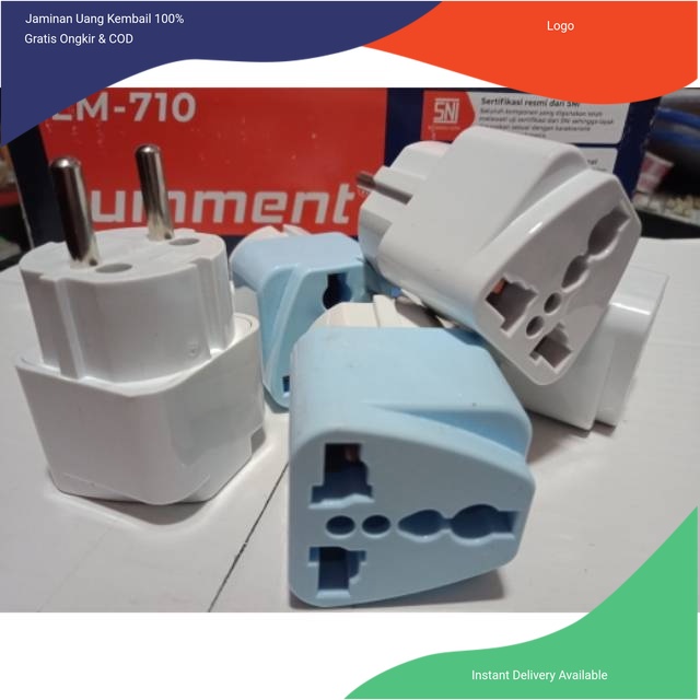 

T kombinasi steker T jek sambungan komputer