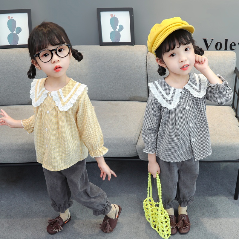 CHUBBI 61 Setelan Set Anak 2in1 Perempuan Korea Fashion