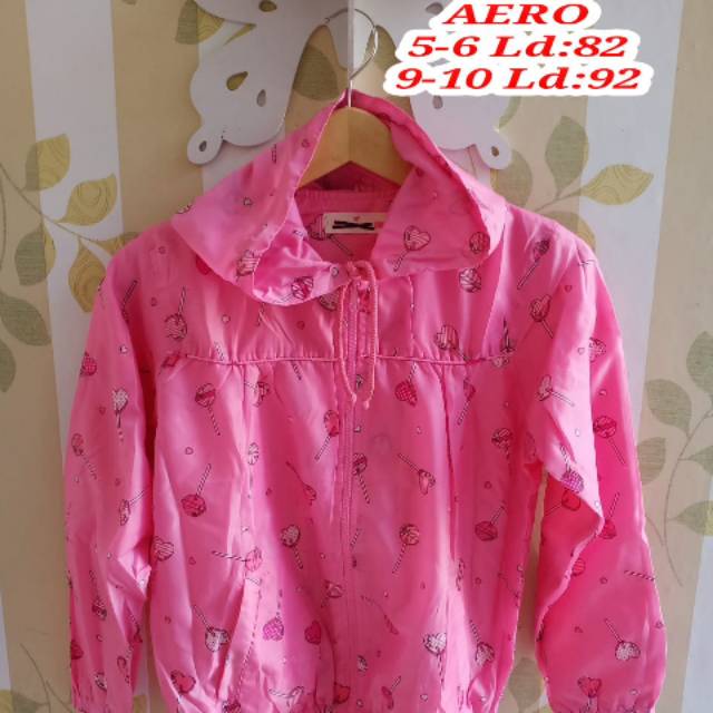 Jaket cewek brand matahari merk Aero