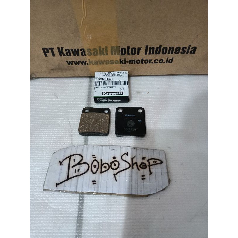 kampas rem belakang KLX 150 original