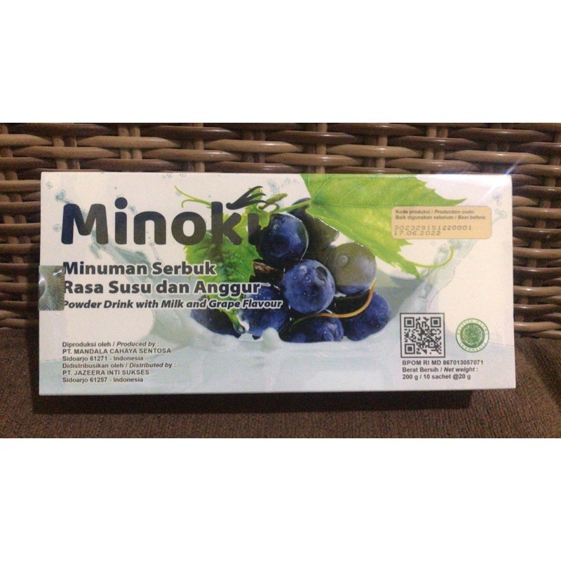 Minoki Herbal Drink Collagen Sudah ber Label MUI Shopee Indonesia