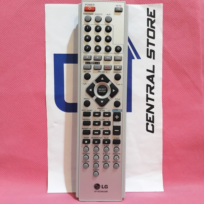 Remote Home Theater Compo LG 6710CDAL03B ORIGINAL