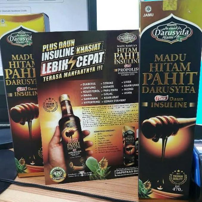 

Darusyifa Darusyifa Madu Hitam Pait Herbal insulin