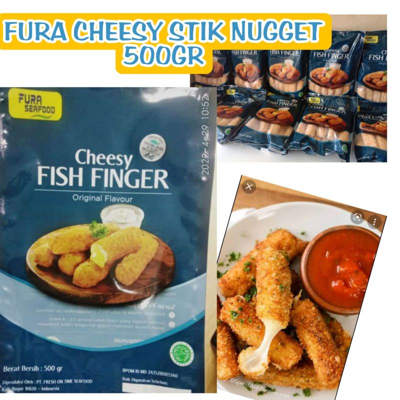 

Fura Cheesy Stik Nugget 500 gr Fish Finger