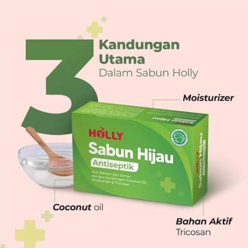 Holly Sabun Hijau Antiseptik