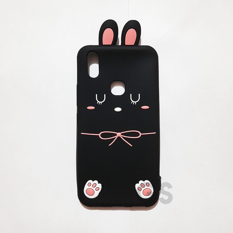 Silikon 3D karakter Silicon  for VIVO V9 / Silikon boneka lucu pelindung hp case tebal karet softcase lentur