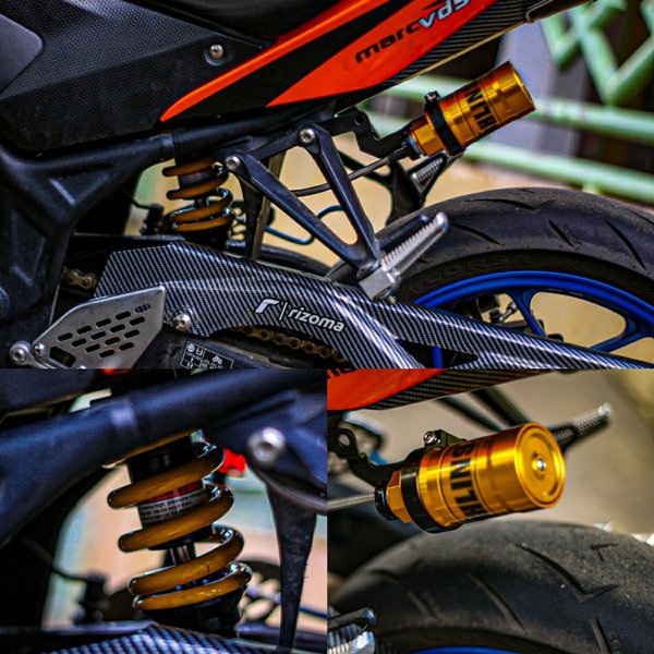 Readyy SHOCK BELAKANG NINJA250FI SHOCK BELAKANG NINJA250 MONO SL NINJA MONO 250 SHOCK BELAKANG RIDE