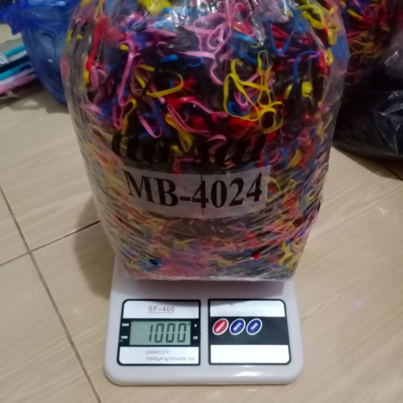 karet Jepang ukuran M 1 kg/ikat rambut karet jepang 1kg