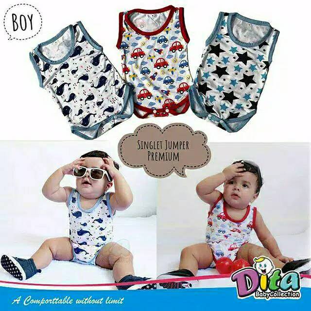 Ready Bandung Singlet Jumper Dita , Kaos Dita premium