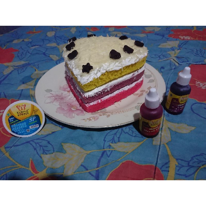

rainbow cake diameter 22