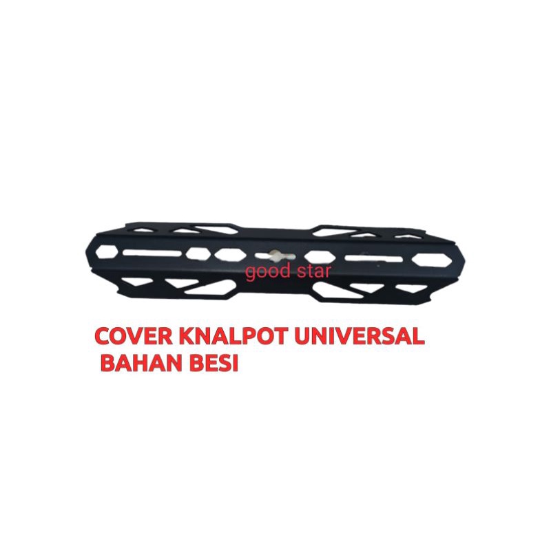 Tutup Knalpot/Cover Knalpot Bahan besi Universal.Nmax.Aerox.Pcx.vixion.R15.R25.Cbr150.Cb150r