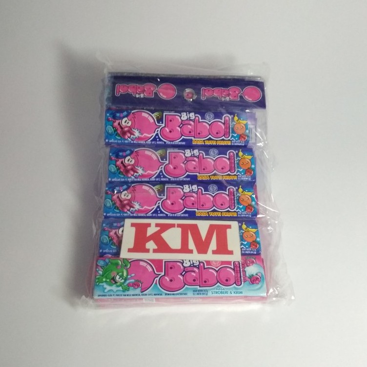 

(RTG 12 BIJI) PERMEN BIG BABOL STICK 22,5GRAM