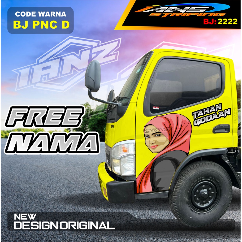 STIKER PINTU TRUK FUSO RAGASA / DECAL PINTU DUMTRUK  / STIKER MOBIL TRUK / STIKER PINTU TRUK KEREN