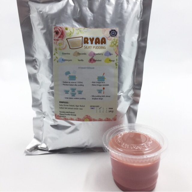 

bubuk silky pudding redvelvet