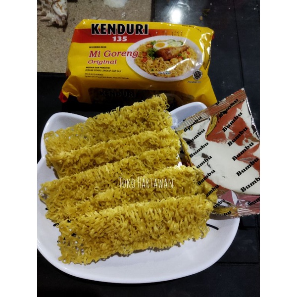 Mi kenduri 135 lengkap dengan bumbu siap saji isi 3 keping | mie kering