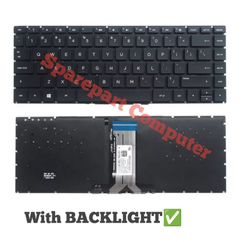 Keyboard HP 14-bs747tu 14-bs476tu 14-bs006tu 14-bs122tx 14-bs118tx