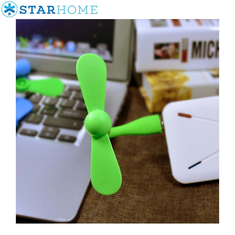 StarHome Kipas Angin Mini USB Flexible - USB Mini Fan Stick Aneka Warna