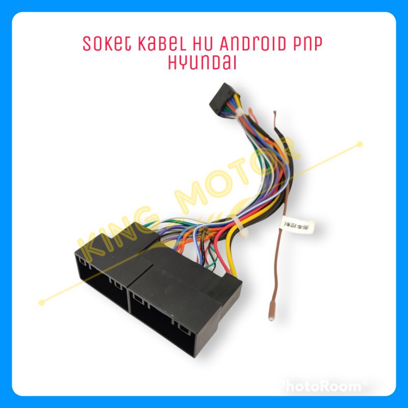 Soket Kabel HU Android OEM PnP Mazda / Hyundai