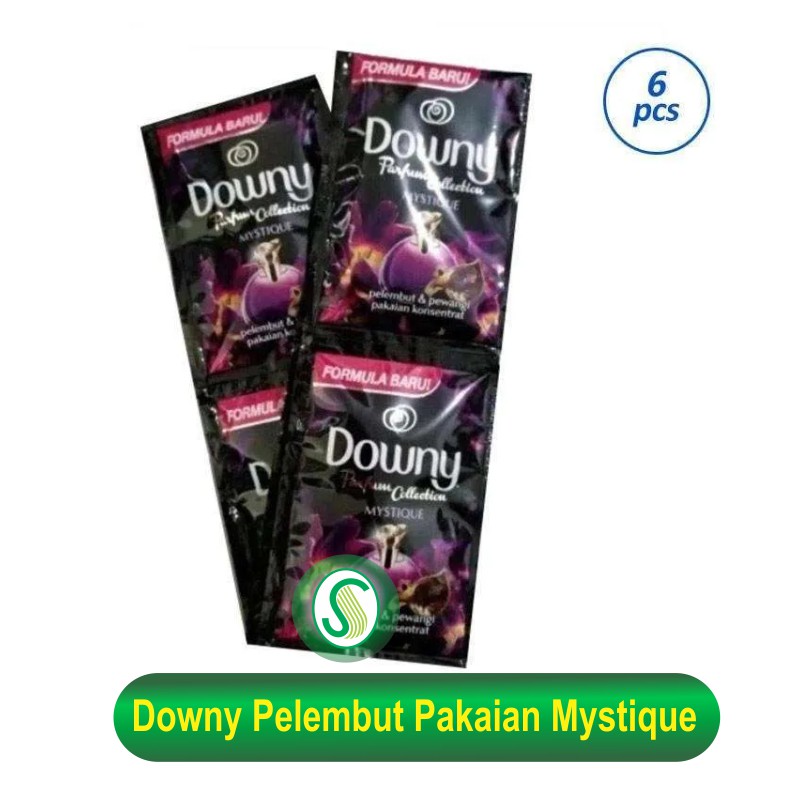 Downy Pelembut Pakaian Mystique  6X20ml