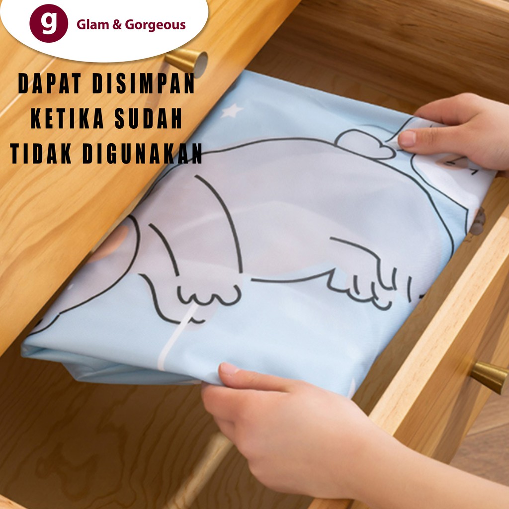 Tempat Penyimpanan selimut Bed Cover simpan pakaian organizer serbaguna TP012