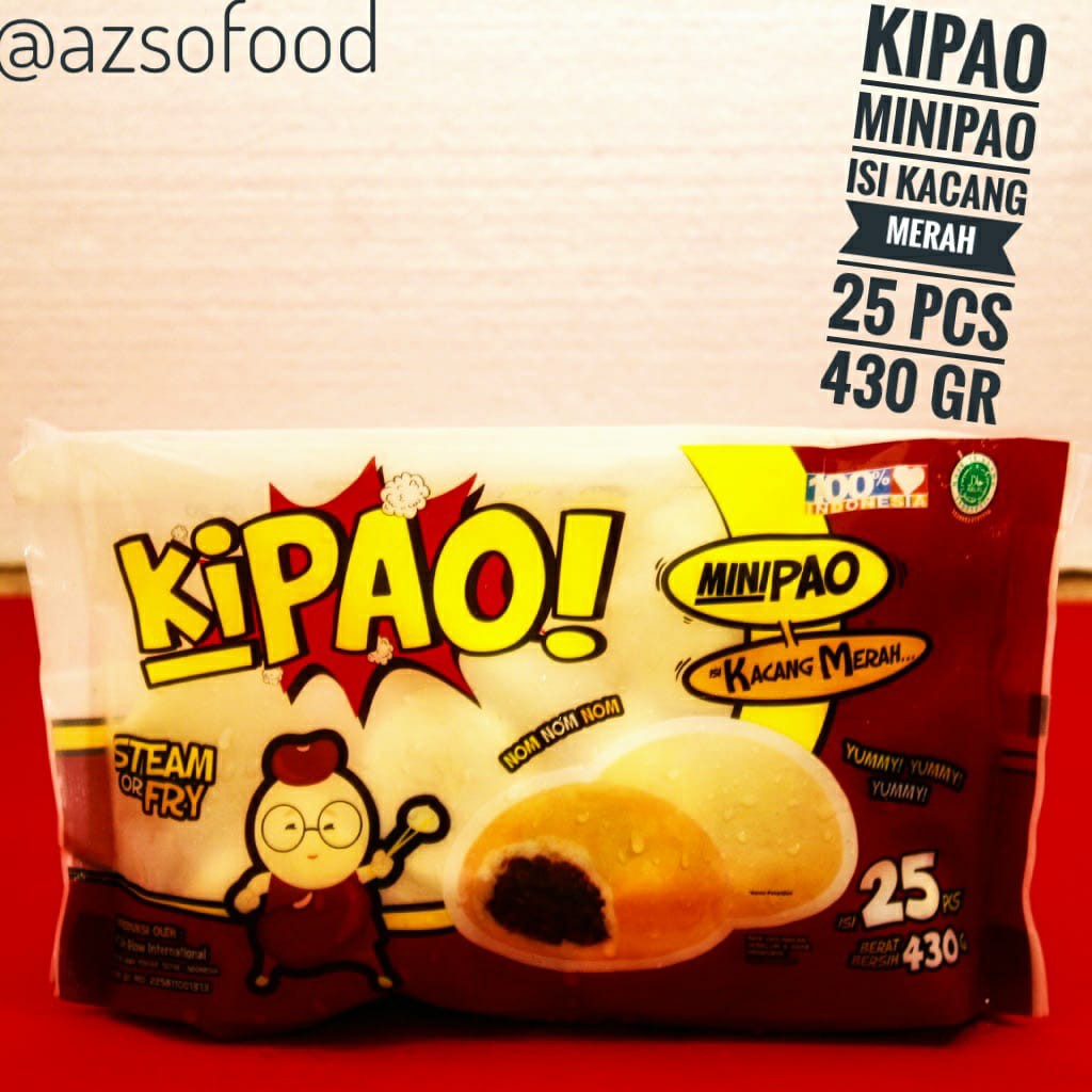 

KIPAO RASA KACANG MERAH 430 G