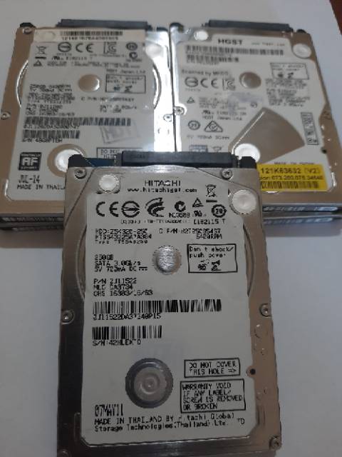 HARDDISK LAPTOP 250GB SATA GARANSI 1TAHUN