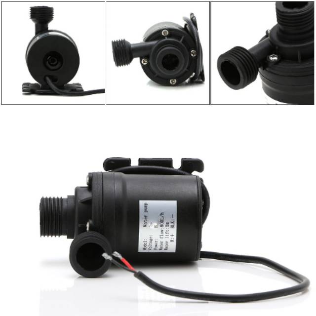 Jual Taffware Pompa Air Aquarium Ikan Submersible Pump Fish Tank 12V 22W 12V5M Shopee Indonesia